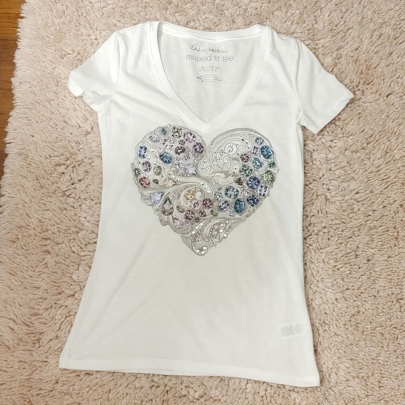 Aeropostale Tops - Women's size extra small rhinestone Aeropostale